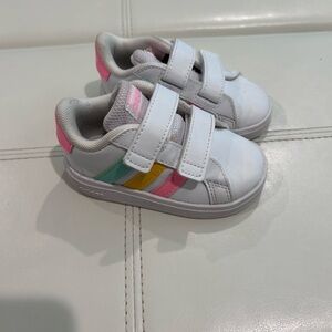 Adidas Kids' Multicolor Striped Sneakers